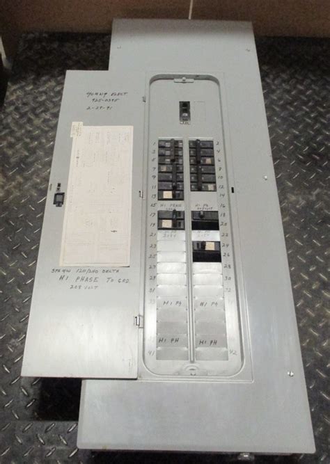 general electric breaker box old|200 amp indoor breaker panel.